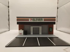 7 ELEVEN S SCALE BUILDING-DIORAMA