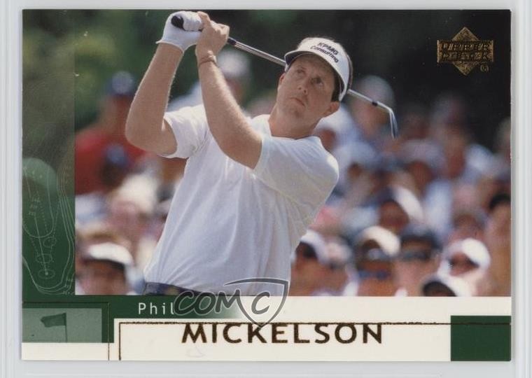 2002 Upper Deck Phil Mickelson #41 Rookie RC
