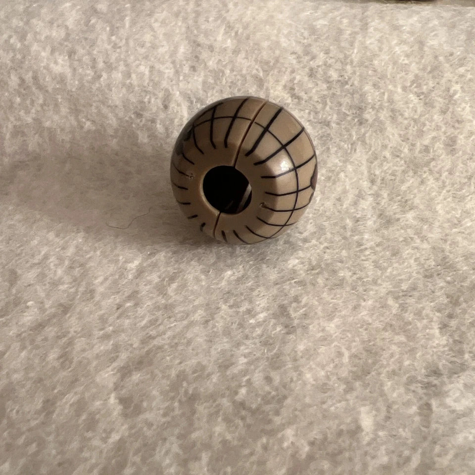 LEGO Cylinder Hemisphere 2 x 2 W Reddish Brown Globe 61287c01pb03 10224 70810 Foto 4 de 4