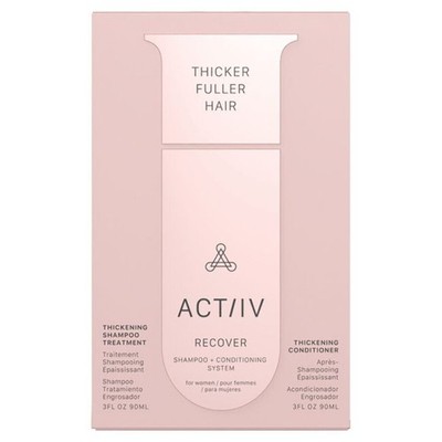 ACTiiv Hair Science Recover Shampoo & Conditioning System For Women 3 fl.oz