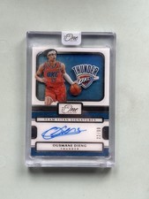 2022 One And One Team Titan Signatures Ousmane Dieng /99 RC Rookie Autograph OKC