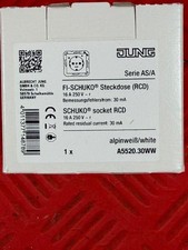 Jung  A5520.30WW Schukomat  Fi Steckdose Seri...