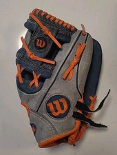 Wilson A450 Baseball Glove 11.5  AO4RB17CC1 Gray Red RHT Carlos Correa B1-G4 