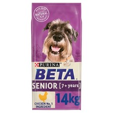 BETA Senior with Chicken Dry Dog Food - 14kg 3.16 per kilo