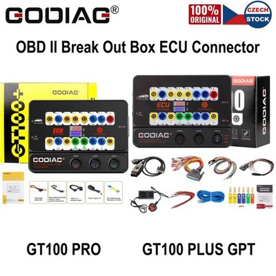 GODIAG GT100 PRO & GT100 PLUS GPT AUTO TOOLS OBD II Break Out Box ECU Connector