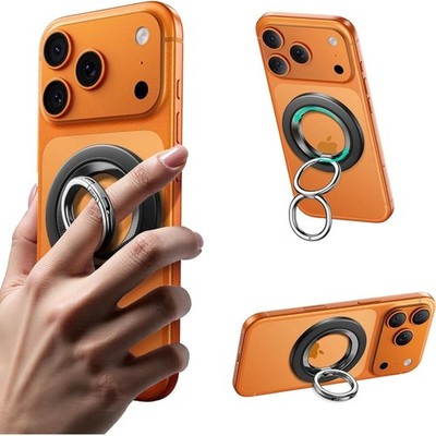 Fingerhalter ESR Halolock 360 Mag Phone Ring Stand Halter Schwarz