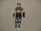 Vintage 1986 Dreadnok Thrasher v1 Figure GI Joe ARAH Hasbro - broken crotch