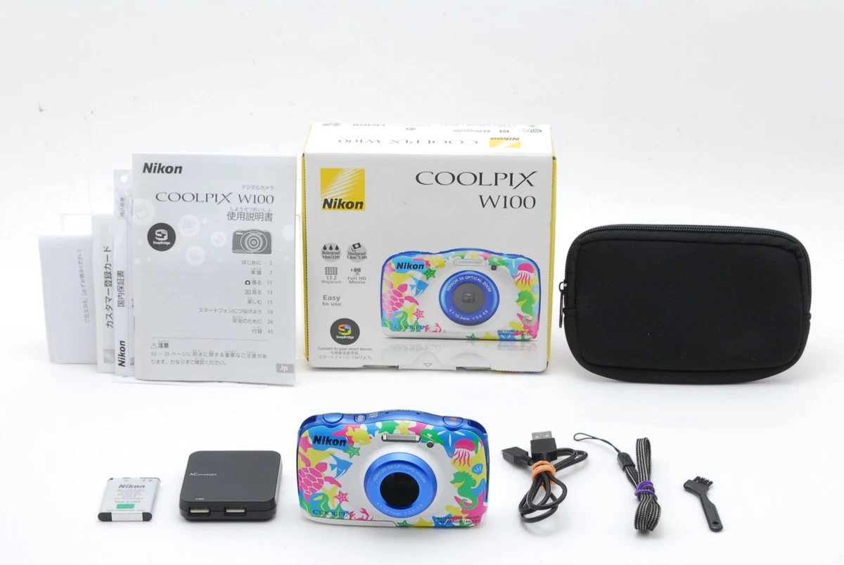 Nikon Coolpix W100 Underwater Digital Cameras for Sale | Shop New