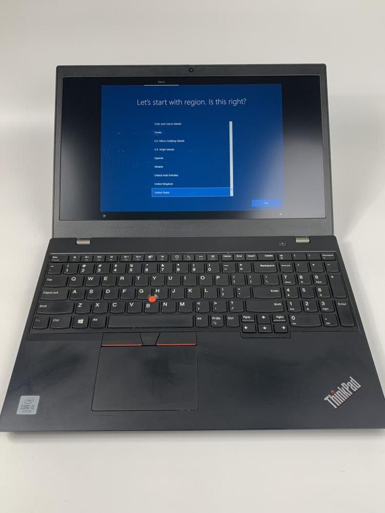Lenovo ThinkPad L15 Gen 1 256GB, 8GB RAM (WiFi) 20U30022US Black
