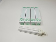 Lot of 4 26W 3500K Warm White 2Pin G24D3 Base Compact Fluorescent Quad Tube Bulb