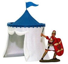 Timpo Recast Tent - 54mm unpainted plastic 1990s figure not included