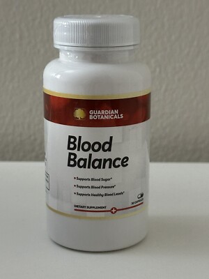 Guardian Botanicals Blood Balance Formula - Support Blood Sugar - 30 Capsules