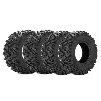 Set 4 ATV Tires 27x9-12 27x11-12 UTV Tires 27x9x12 27x11x12 6Ply Mud All Terrain