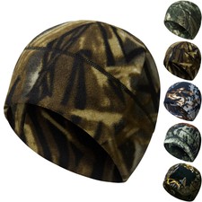 Winter Windproof Ski Skull Caps Soft Polar Fleece Warm Beanie Hat for Men Women