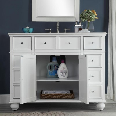 Home Decorators Collection BF-21375-WH Bathroom Vanity - White for  