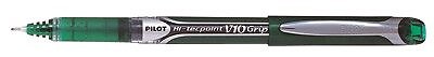 Hi-Tecpoint V10 Grip - Roller A Inchiostro Liquido - Verde - Punta Broad | Pilot
