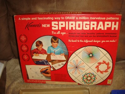 Vintage Kenner's 1967 Spirograph Set