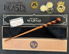 Fantastic Beasts Auror Wand 15", REAL WOOD,  Harry Potter, RARE, Wizarding World