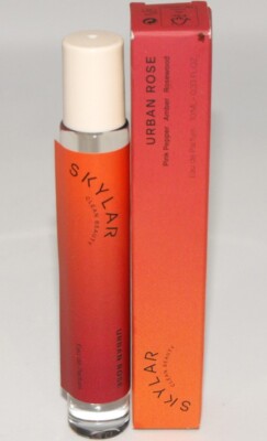 SKYLAR URBAN ROSE Eau de Parfum Rollerball Clean Beauty 0.33oz