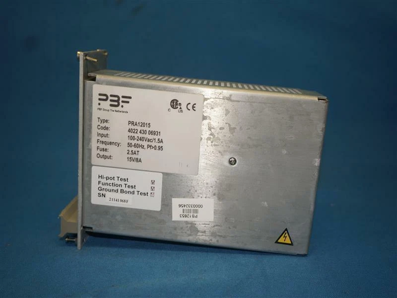 PBF PRA12015 4022 430 06931 Power Supply 15V 8A 30Days Warranty Fast Shipping - Image 2 of 4