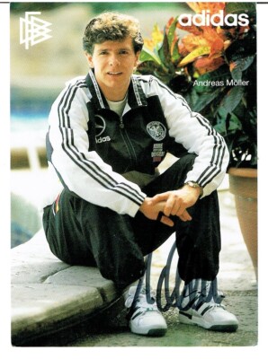 Andreas Möller AK DfB 1994  /Dortmund / Schalke  mit original Unterschrift
