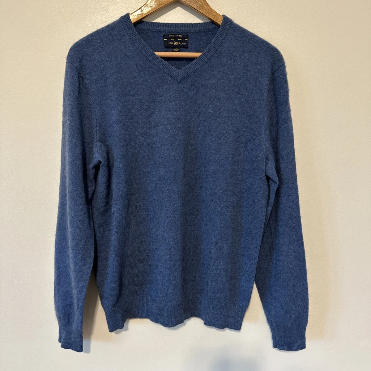 Club room men's store cashmere sweater