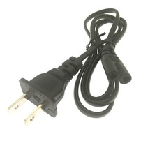US Plug AC Power Cord Cable 2 Prong Plug For Ilive Radio Boombox I Live NEW
