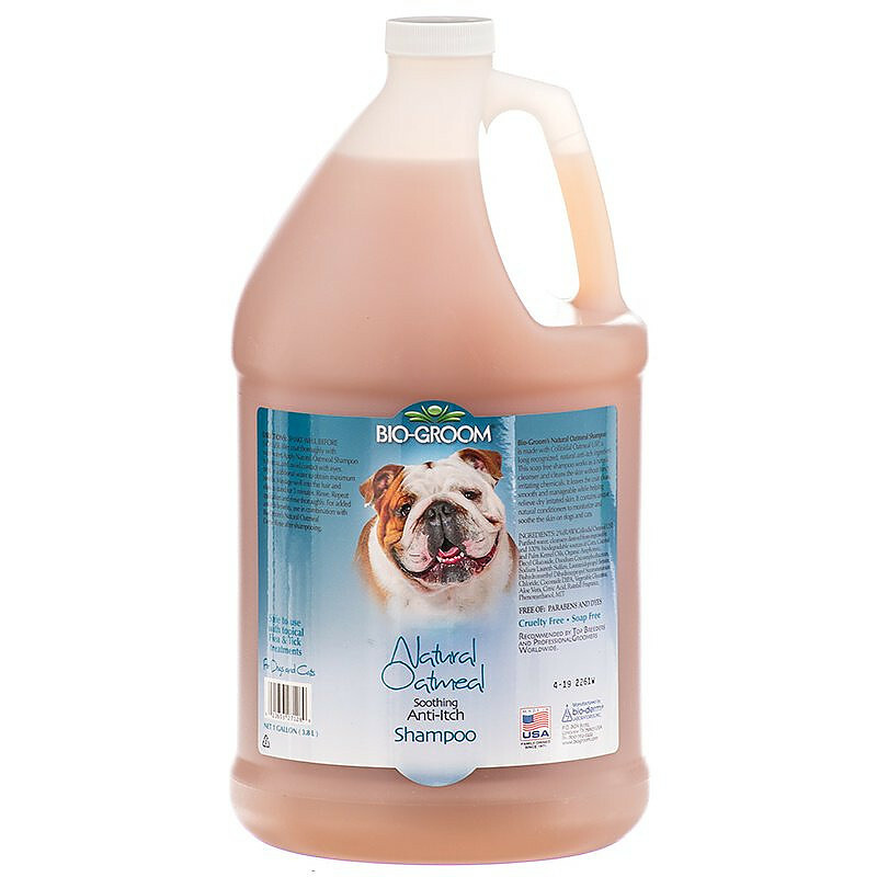 Bio Groom Natural Oatmeal Soothing Anti-Itch Dog Shampoo 1 gallon (3.78 L)
