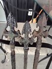 Antique Cast Iron Garden Fence Post Stake Gothic Finial Spire European