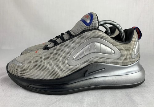 Nike Air Max 720 Metallic Silver Running Shoes Men's 8.5 Trainer Athletic  Plus | eBay