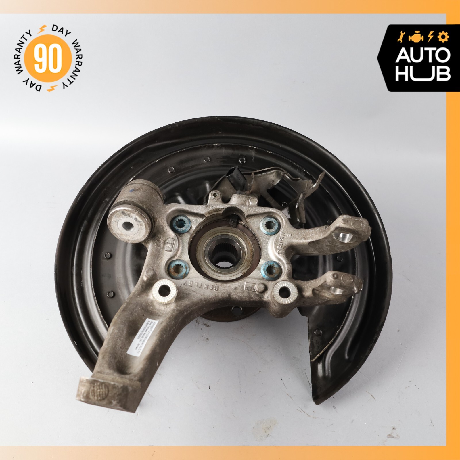07-11 Bentley Continental GTC Rear Right Side Spindle Knuckle Hub OEM 46k