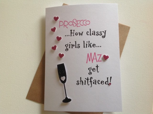 handmade birthday card for friend girl