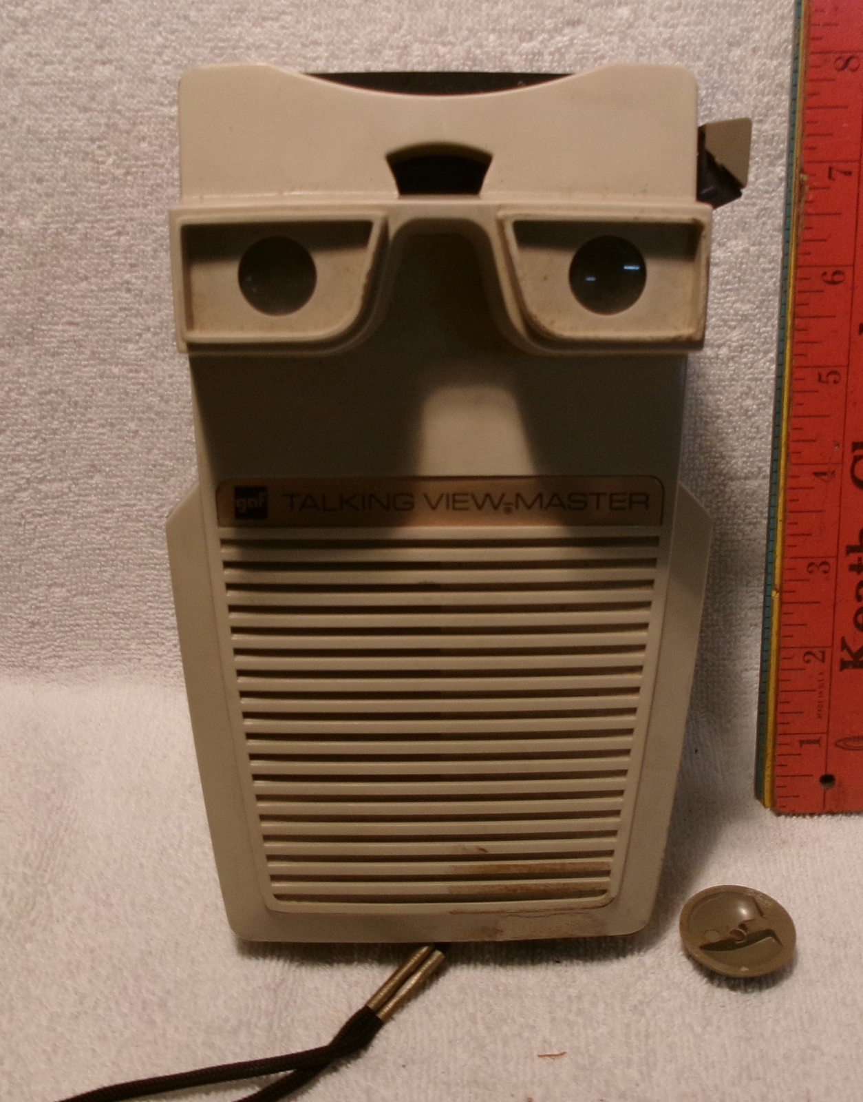 ** Vintage - GAF - USA made - TALKING VIEW-MASTER VIEWER -- looks good - READ!