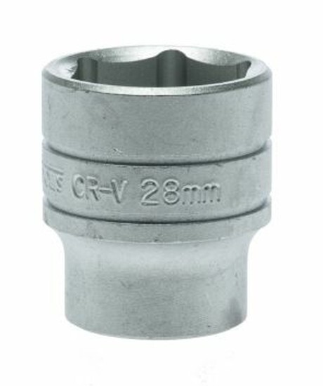 Teng Tools M1205286-C - 1/2"" Drive 6pt Hex Socket Metric - 28mm