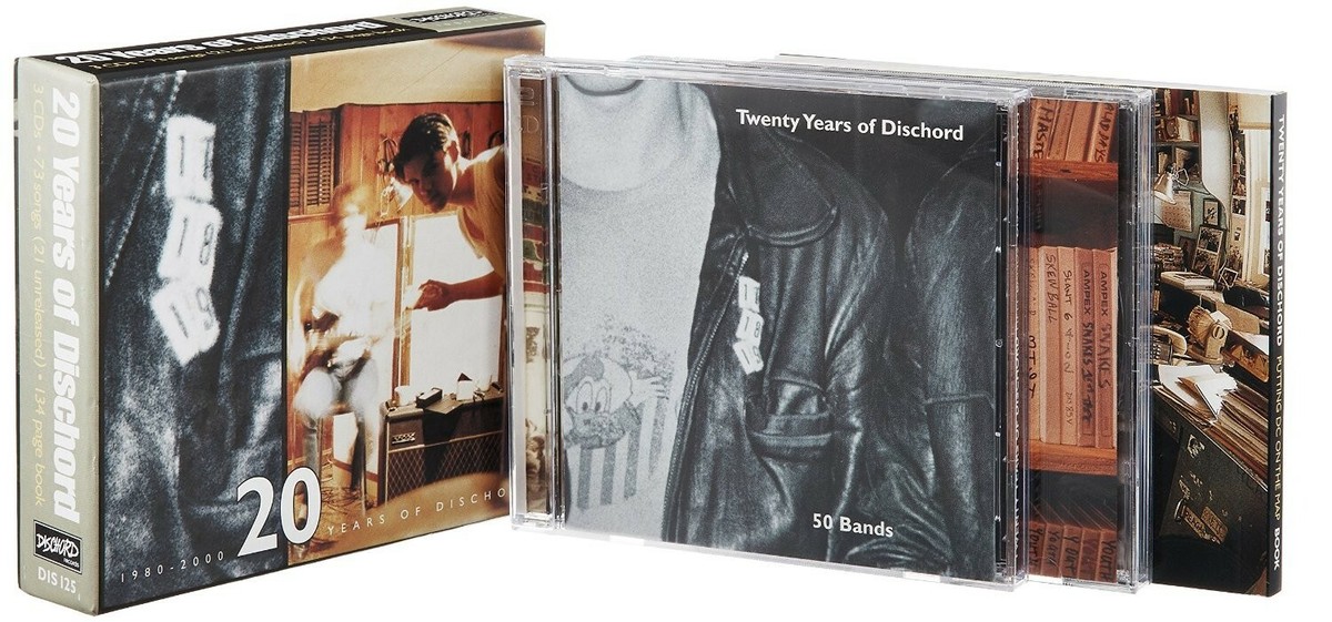 VARIOUS/DISCHORD BANDS - 20 YEARS OF DISCHORD (3 CD+BOOK B 3 CD 
