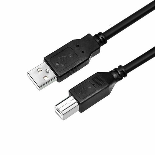 USB 2.0 Type A Male to B Printer Cable for HP Canon Dell Brother Epson Xerox - Picture 8 of 8