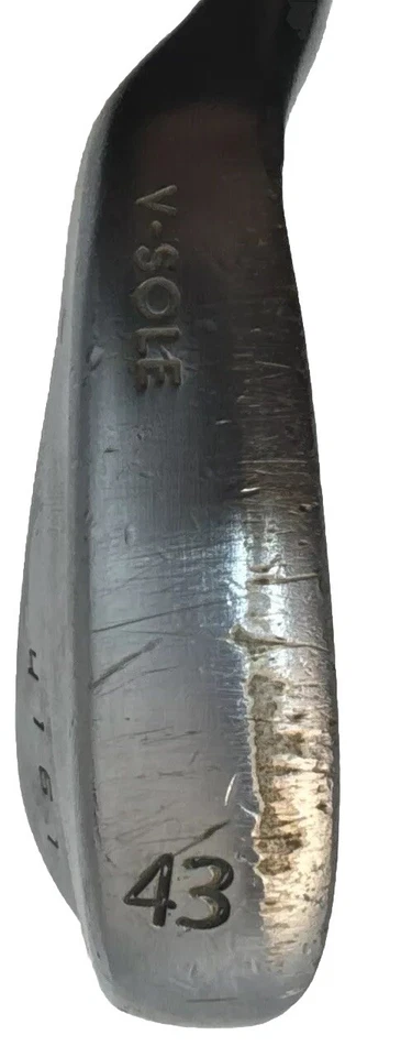 Scor V-Sole 4161 PW Pitching Wedge 43° Stiff Flex Steel Shaft LH - Image 4 of 4