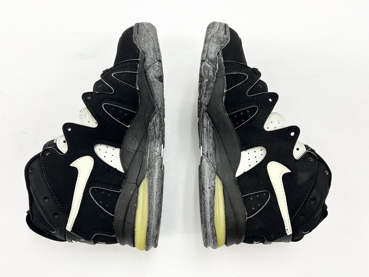 1994 Vintage Nike Air Strong Mid Black White David Robinson Sz 8.5