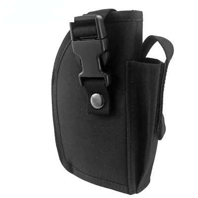 Tactical Right Hand OWB Gun Holster for Handgun with Laser or Light Attachment