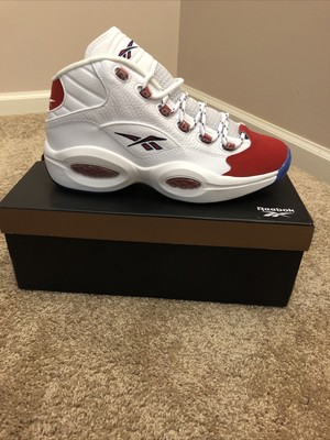 reebok question navy blue