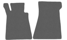 Vorne Fußmatten Velour Graphit für Mercedes SL R107 cabrio 1971-1989 14xRand