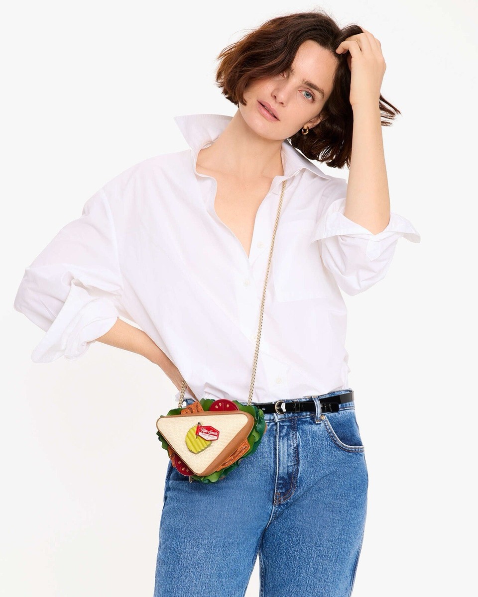 Kate Spade★素敵！Glamwich Sandwich MINI Crossbody Bag NWT Kate Spade Glamwich 3d Sandwich Crossbody | eBay