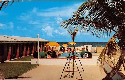 Palm Beach FL~Singer Island~Sand Dune Apartments~165 Ocean Ave Postkarte 1956