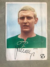 Karl - Heinz Schnellinger, AC Milan, karta z autografem Knorr, Mistrzostwa Świata 1966