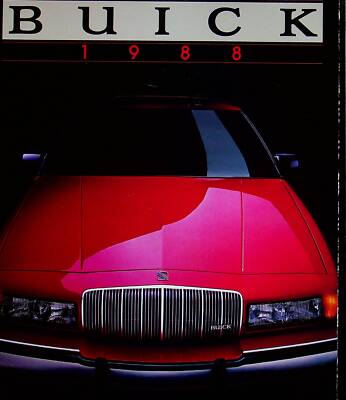 271059) Buick Century Le Sabre Skyhawk - USA - Brochure 1988