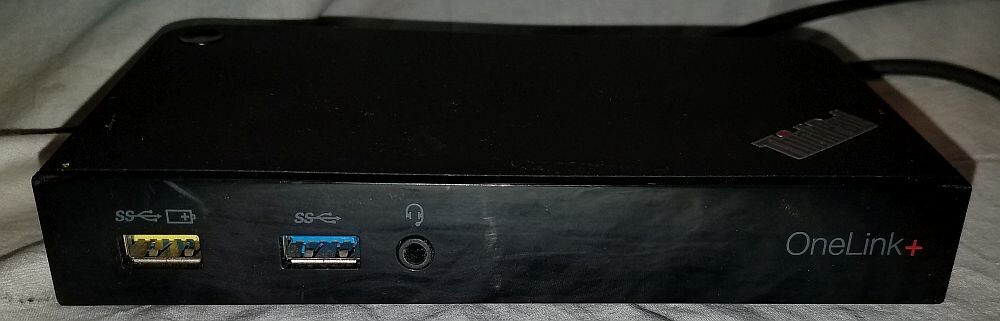 Lenovo ThinkPad OneLink Plus Dock Black 40A40090US DU9047S1