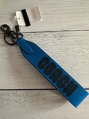 NWT COACH Loop Key Fob KEY RING C5581,C7003 pick color | eBay