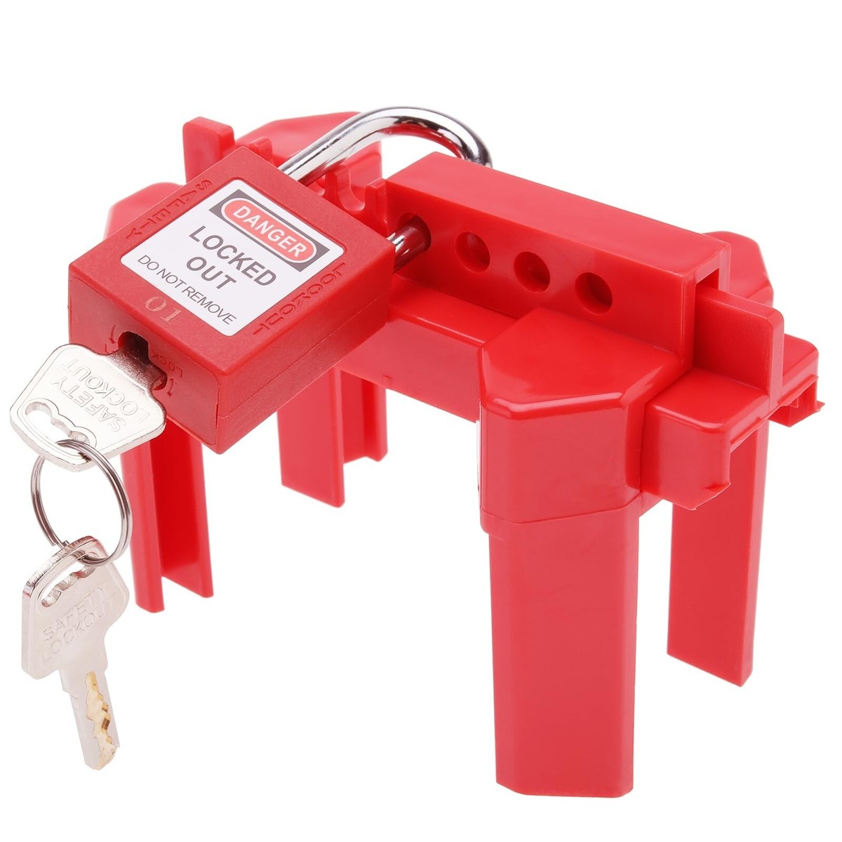 Loto Locks 12 Pack Circuit Breaker Lockout Devices | OSHA Compliant ...