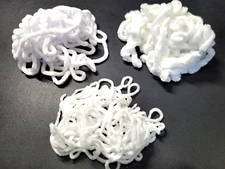 CHENILLE - SNOW WHITE - Fine - Small & Medium - Fly & Jig Tying Material - NEW!