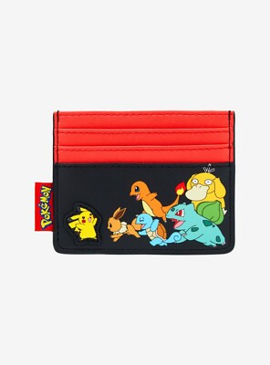 Loungefly Pokemon Leading the Team Cardholder
